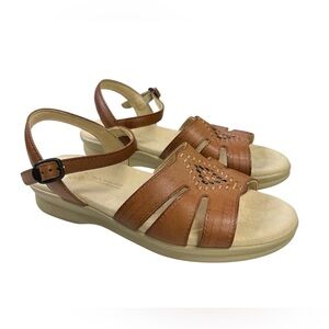 SAS Hurache Adjustable Women's Antique Tan Sandals Size 8M